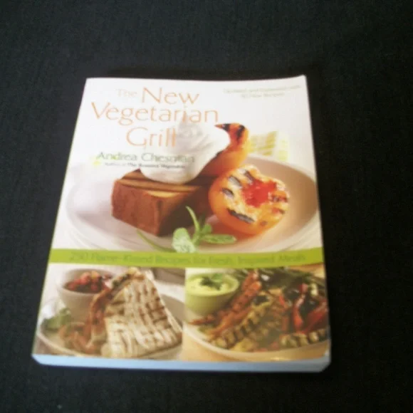 THE NEW VEGETARIAN GRILL COOKBOOK 344 PAGES