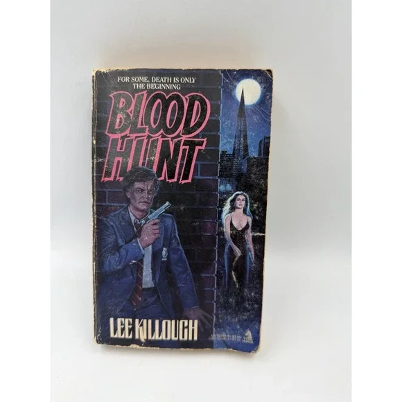 Blood Hunt Lee Killough 1987 Vintage TOR Horror Paperback Vampire Novel