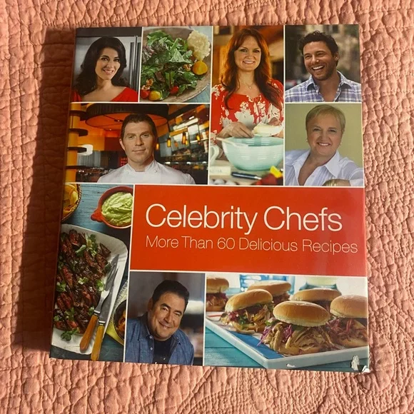 Celebrity Chefs Cookbook. Like new, hardback