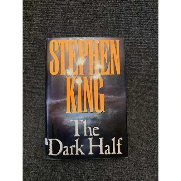 Vintage The Dark Half Stephen King Viking HC DJ Horror Novel‎ Black 1989 USA