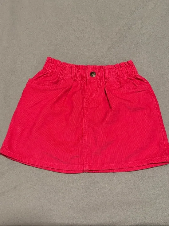 Carter's Hot Pink Elastic Waist Corduroy Skirt