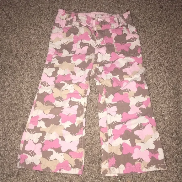 Carter’s Pink Brown Floral Pants