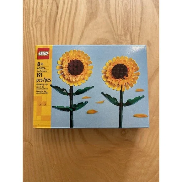 NEW, Sealed Lego Botanicals: Sunflowers 40524 - 191 Pieces - Ages 8+