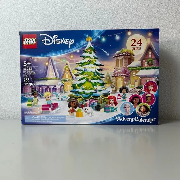 LEGO Disney Princess Advent Calendar 43253 2024 New‎ Sealed 253 Pcs BOX FLAW