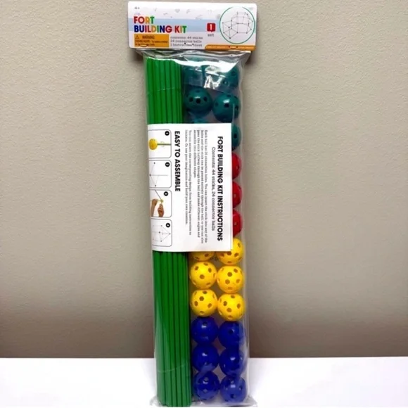 NEW Target Bullseye Playground Fort Building Kit
