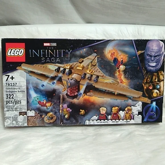 NWT Lego The Infinity Saga Marvel Studios 7+ Sanctuary ll Endgame Battle 322 pc