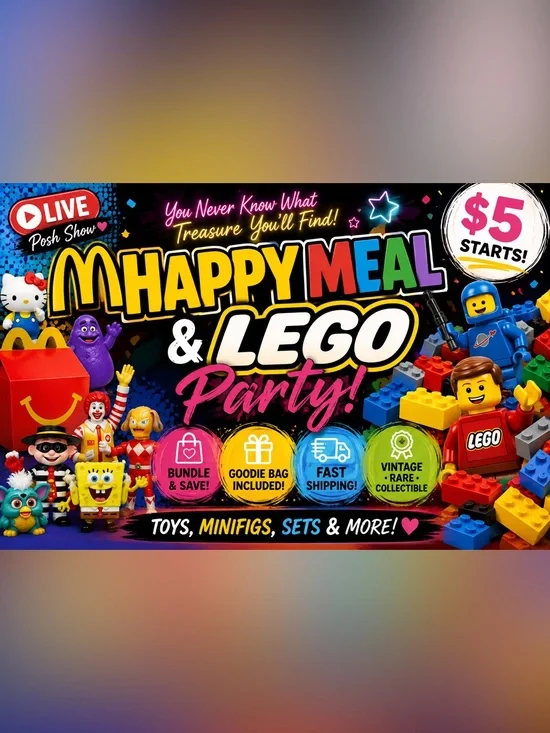 Let’s DO THIS! Lego Happy Meal & PartyCloset Clearout