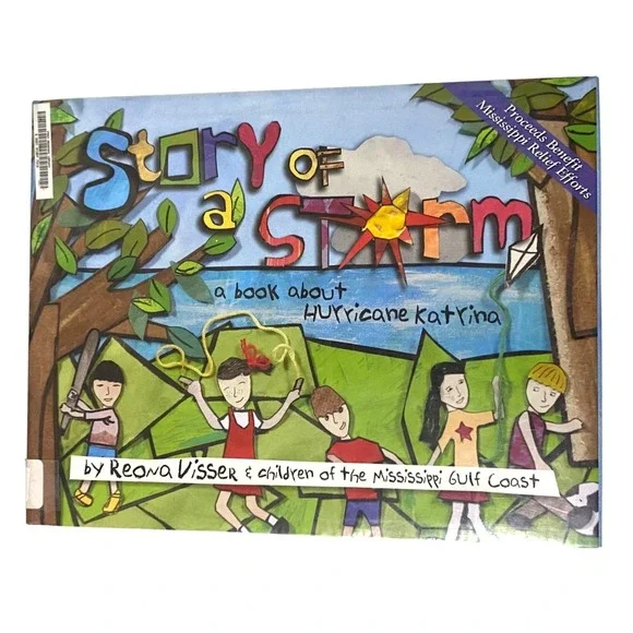 Story of‎ a Storm Hardcover Reona Visser Natural Disaster Survival Vintage 2000s