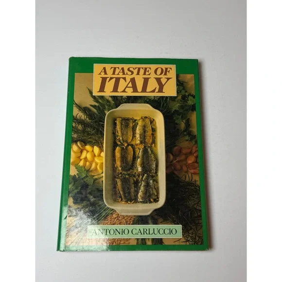 A Taste of Italy Cookbook Antonio Carluccio Italian‎ Recipes Cooking