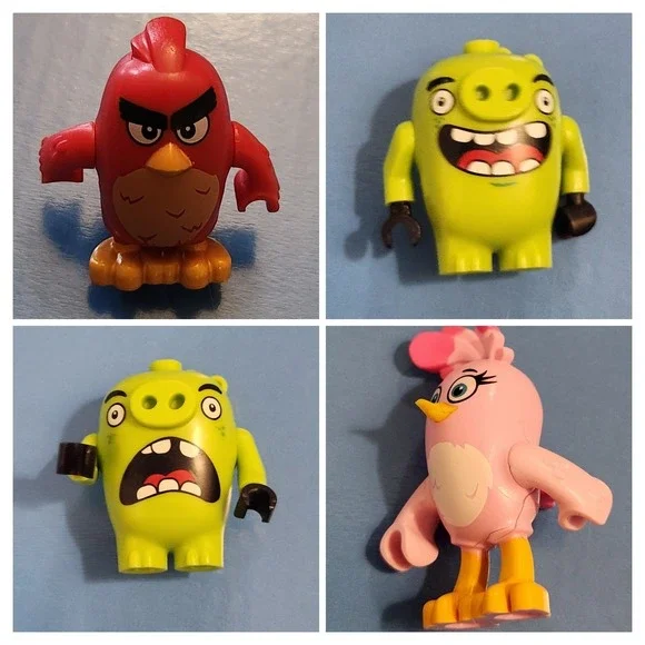 Lego Angry Bird‎ Mini Figures Lot Of 4