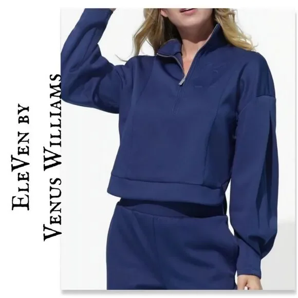 NWT EleVen By Venus Williams Be An Eleven Pullover