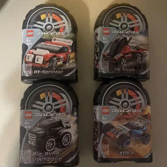 LEGO RACERS 4 Count RX Sprinter +3  New In Packing 3/4 Factory Sealed