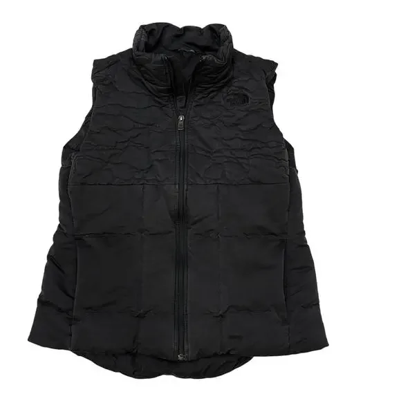 The North Face Aconcagua II 550 Puffer Vest Womens Medium Black Goose Down *READ
