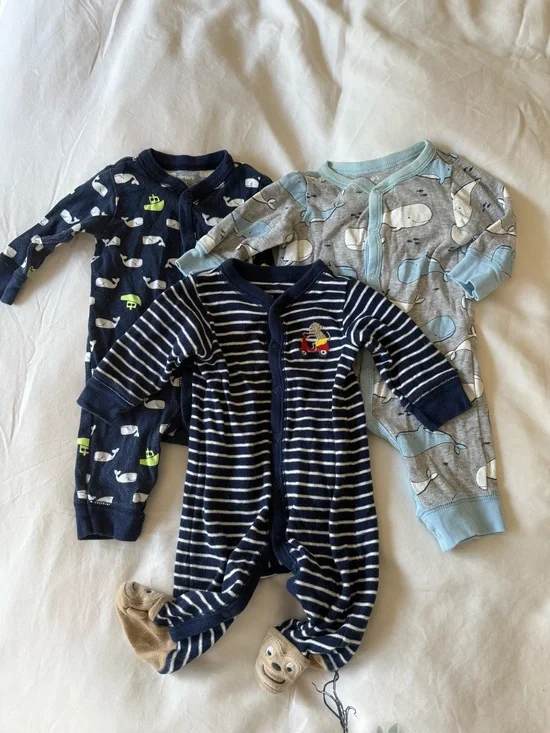 Carter’s Baby One-Piece Pajama Set-3M