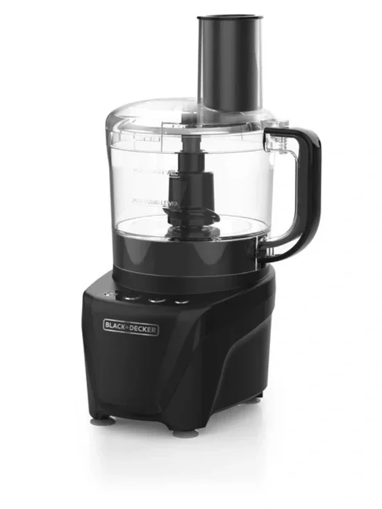BLACK+DECKER Easy Assembly 8-Cup Food Processor 850W 2 Speeds +Pulse Chop Puree