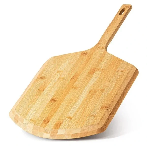 Bamboo Pizza Peel & Serving Board