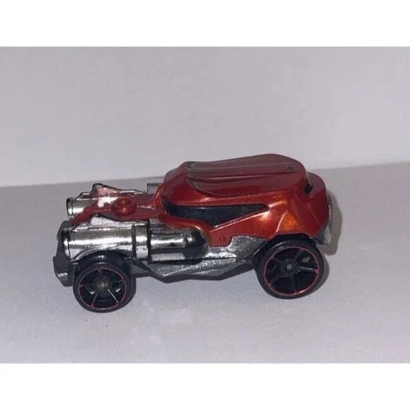 2007 Hot Wheels SHELL SHOCK Red 35/180 LOOSE New Models RED LINES OH5SP