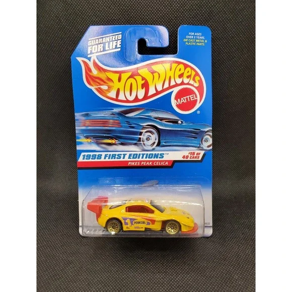 1998 HOT WHEELS FIRST EDITIONS 15/40 PIKES PEAK CELICA #652