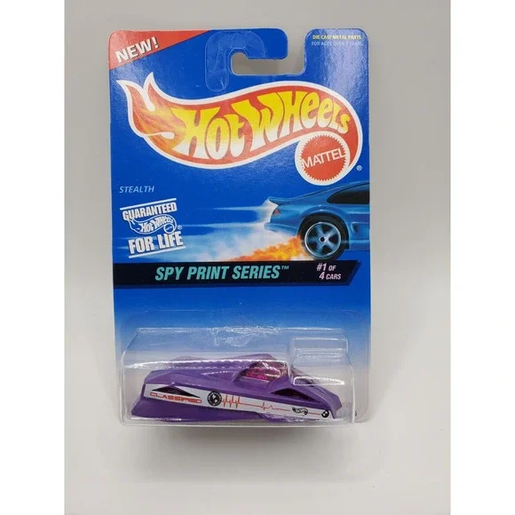Hot Wheels Stealth Spy Print Series #1 of 4 Cars #553