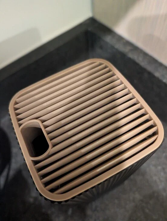 AsterCook Black Vertical Knife Block