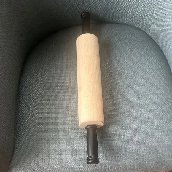 Hearth & Hand Magnolia Rolling Pin  Black Handles
