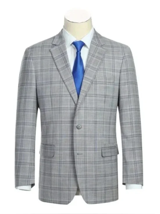 Men’s Classic Fit Checked Suits