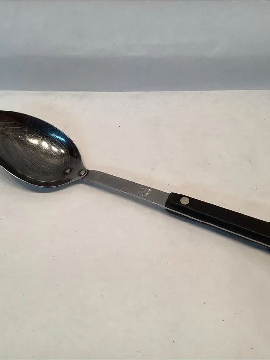 VIntage Maid of Honor Stainless Cooking Serving Spoon Measuring Marks Utensil