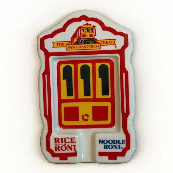 Vintage Rice A Roni Spoon Rest Food Advertising San Francisco Treat Trolley USA