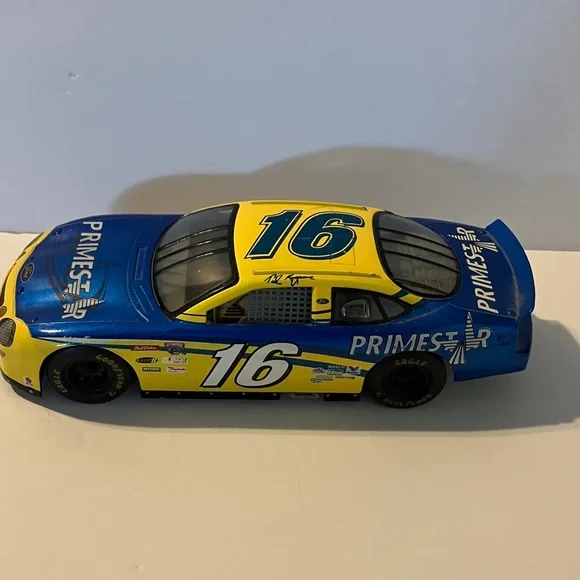 #16 Primestar Ford Taurus,‎ driven by Ted Musgrave in NASCAR Diecast 8”x3”