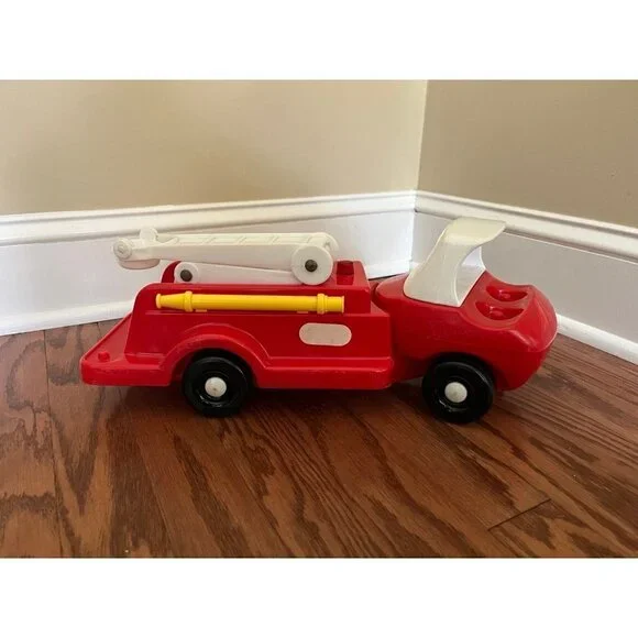 Vintage Little Tikes Fire Truck Toy
