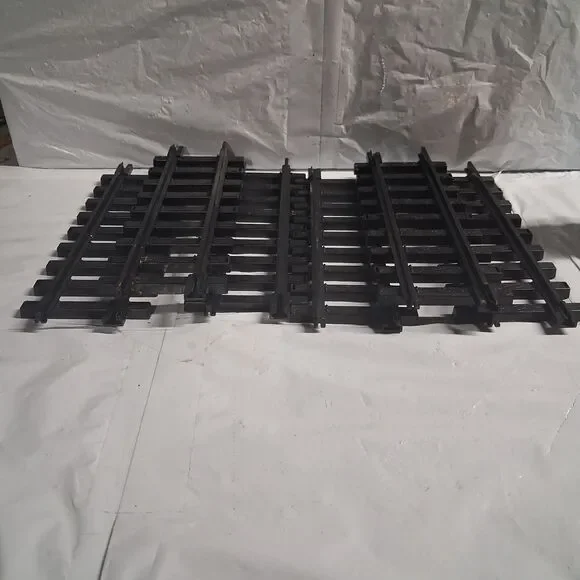 Lot Of 6 Replacement Echo Toys Classic Rail G Gauge Train Track Straight 10-5/8