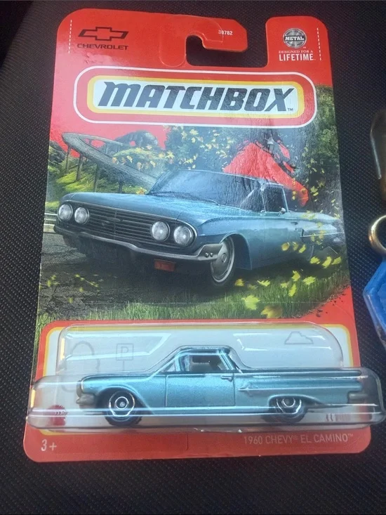 Matchbox 1960 Chevy El Camino Kids Toy Car - Blue