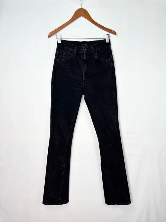 Favorite Daughter Valentina Super High Rise Mini Boot Size 26 Kyoto Black