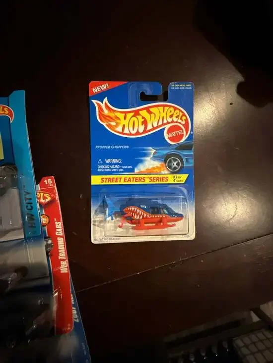 1996 Hot Wheels Propper Chopper Street Eaters Series Collector #414