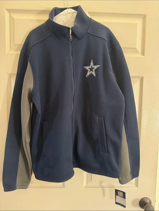 NFL Dallas Cowboys Navy and White Team Logo Tag
