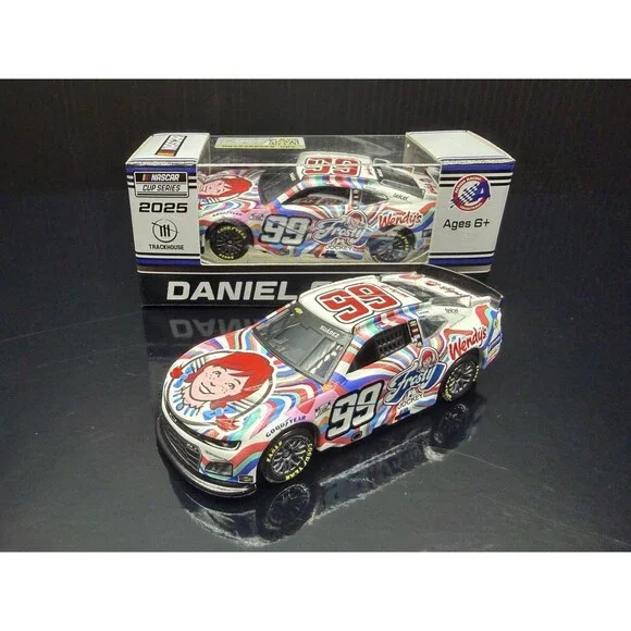 2025 Daniel Suarez 1:64 #99 Wendy’s Frosty NASCAR Diecast