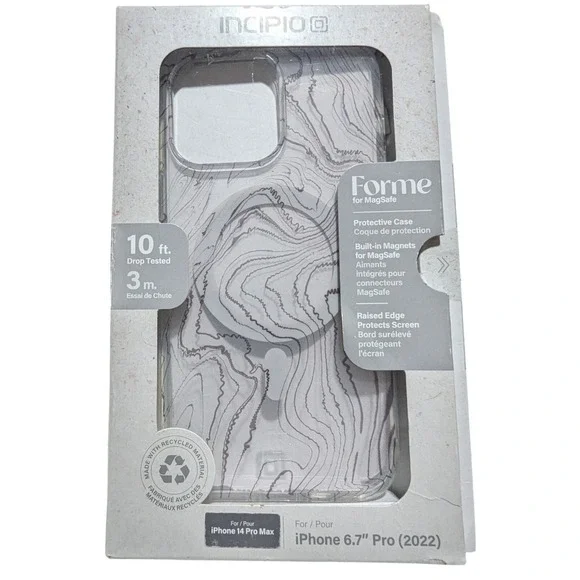 Q6. Incipio ForMe Series Magsafe Case iPhone 14 Pro Max - Topographic