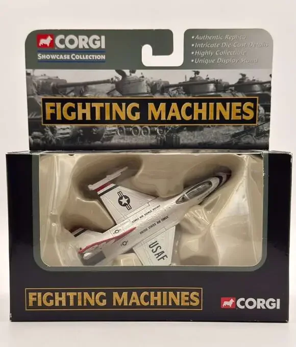 Corgi Fighting Machines Lockheed F-16C Fighting Falcon USAF Thunderbirds Diecast
