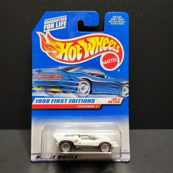 1998 Hot Wheels #669 First Edition #28 Chaparral 2