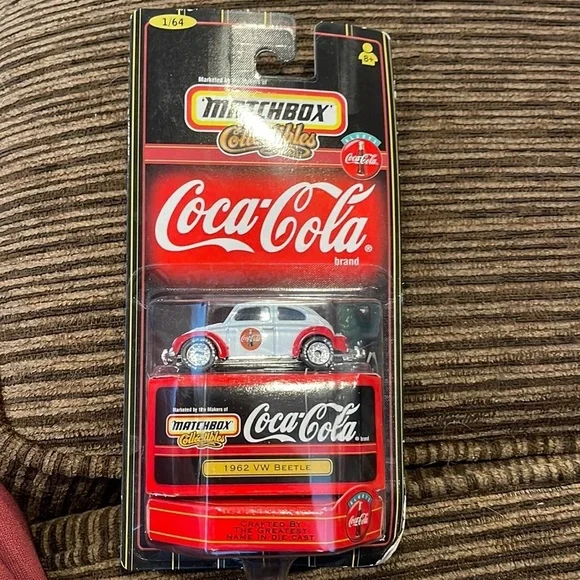 Matchbox Collectibles Coca-Cola 1962 VW Beetle Bug Diecast 1:64 NIB