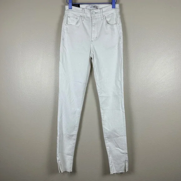 Joe's Jeans Women's 24 High Rise Skinny Ankle White Flawless Chic y2k NEW