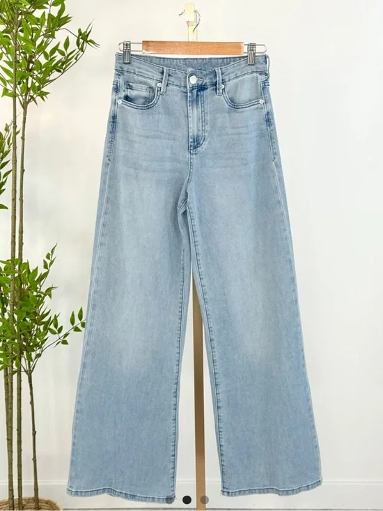 Dear John Fiona High Rise Wide Leg Denim Jeans 26 Perfect! Worn Once
