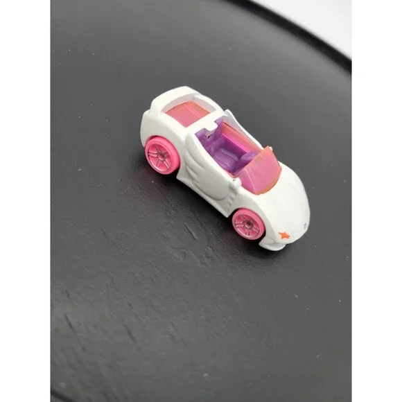Hot Wheels Barbie Extra Convertible Car White/Pink/Purple Diecast 2021 1:64