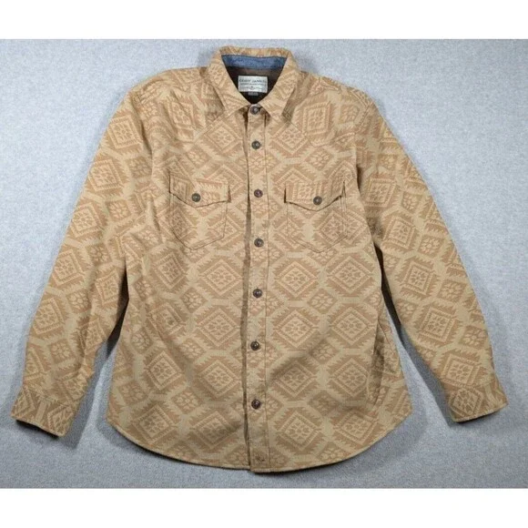 Cody James Men Jacket 2XL‎ Shacket Fleece Lined Aztec South Western Workwear