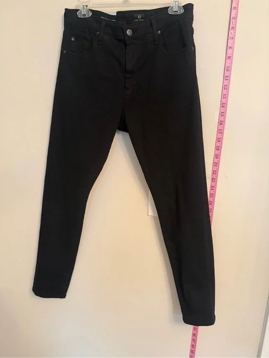 Ag Adriano Goldschmied Black Skinny Jeans