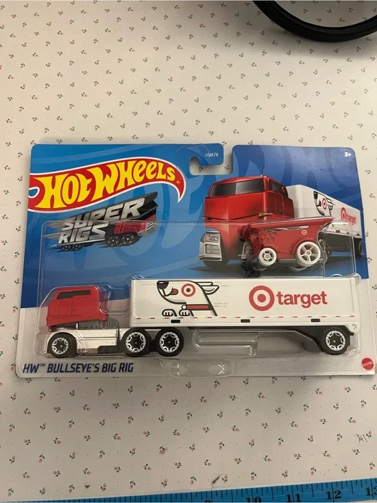 Hot Wheels HW Bullseye’s Big Rig - Super Rigs - Target Exclusive - Semi & Traile