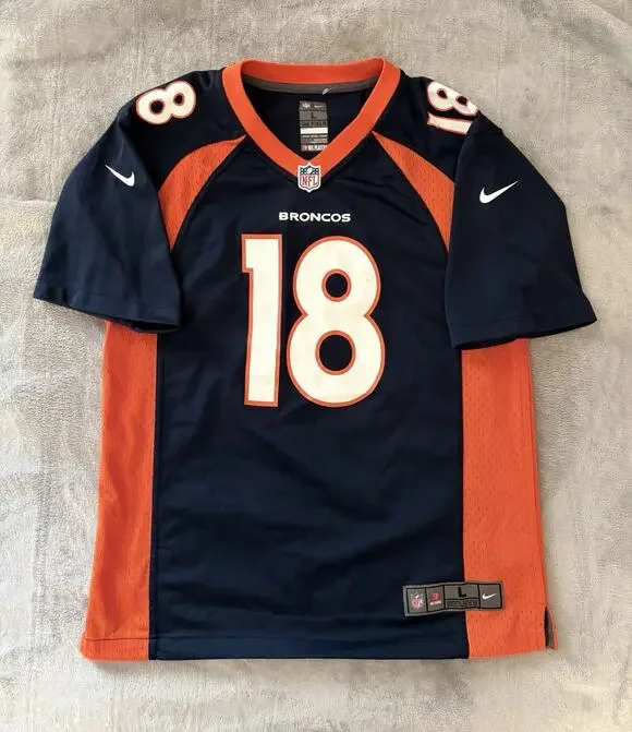 Denver Broncos Peyton Manning NFL Football Jersey Nike On Field Youth XL *Read*