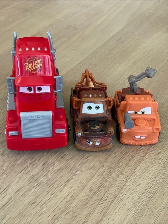 Disney Pixar Cars Mater Mac Hauler Cab Only Mattel - Lot of 3