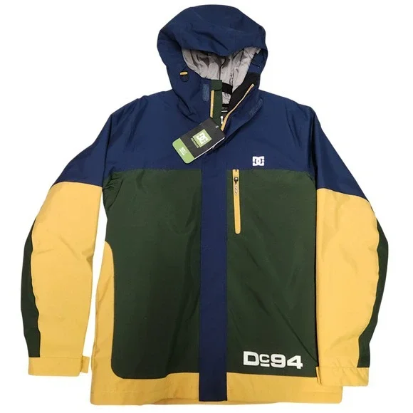 DC Shoes Men's M Profill Defiant 10K Insulated Snowboard Ski Jacket Hooded‎ NWT