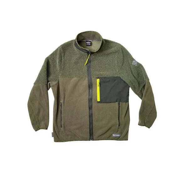 Under Armour Men's‎ UA Polartec Maxx Zip Fleece Jacket Green Size Medium